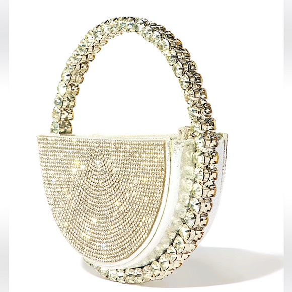 💎💎💎NWT Mini Diamond Circle Clutch 💎💎💎 - Picture 13 of 15